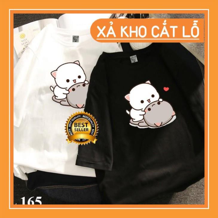 Mẫu áo thun áo đôi tình yêu cute siêu dễ thương - Giá chỉ 1 áo ˇ