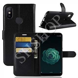 Bao da Litchi Xiaomi Mi 5S / Mi 5S Plus / Mi 5X(Mi A1) / Mi 6X(Mi A2) / Mi Max 2 / Mi Max / Mi Mix / Mi Mix 2 (Đen, nâu)