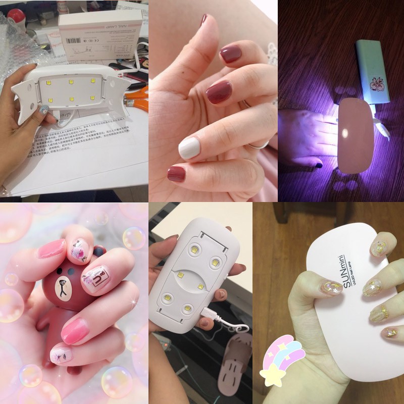 Đèn Led Hơ Gel UV, Sơn Gel Cho Móng Chuyên Dụng