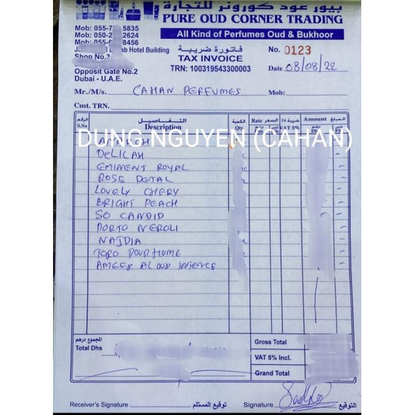 NƯỚC HOA DUBAI ANARCH