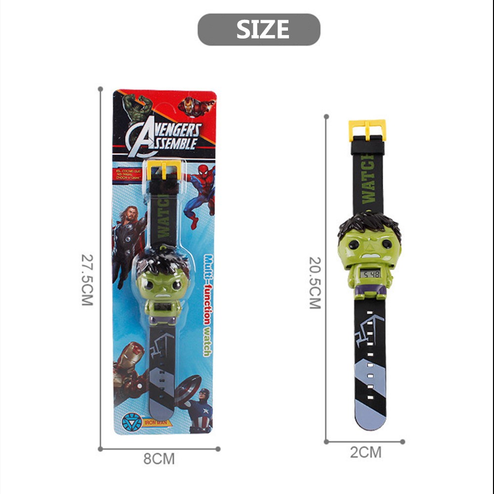 Đồng hồ điện tử họa tiết người Nhện đa dạng xinh xắn cho bé | BigBuy360 - bigbuy360.vn