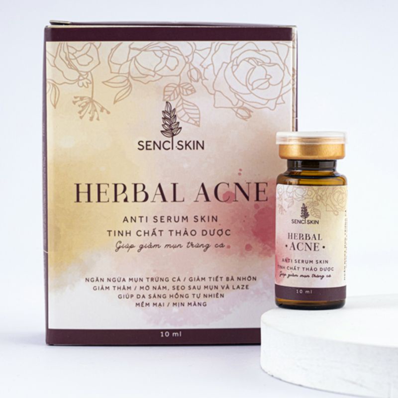 SENCI SKIN HERBAL ACNE – (GIẢM MỤN TRỨNG CÁ, GIẢM VIÊM).