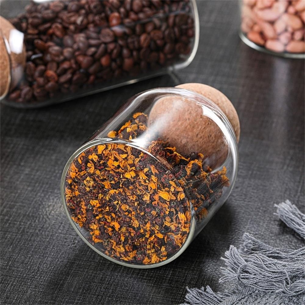 Hũ thủy tinh đựng thực phẩm có nắp đậy tiện dụng dùng trong nhà bếp