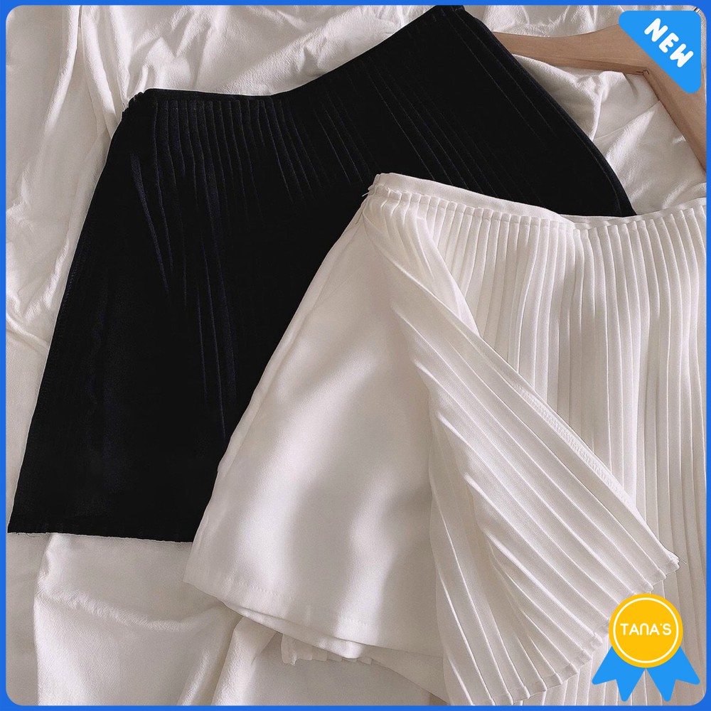 Chân váy xếp ly cao cấp ( Trắng, đen) | BigBuy360 - bigbuy360.vn