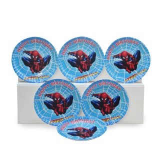 Set giấy Mega người nhện trang trí sinh nhật
