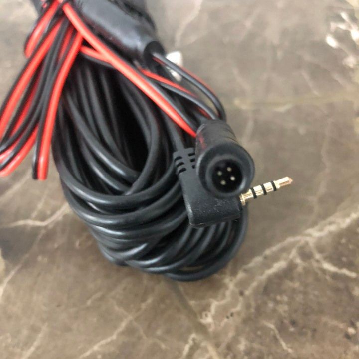 Dây tín hiệu kết nối camera hành trình và camera lùi, jack 2.5mm, 4 chân, dài 20m (Màu đen) | BigBuy360 - bigbuy360.vn