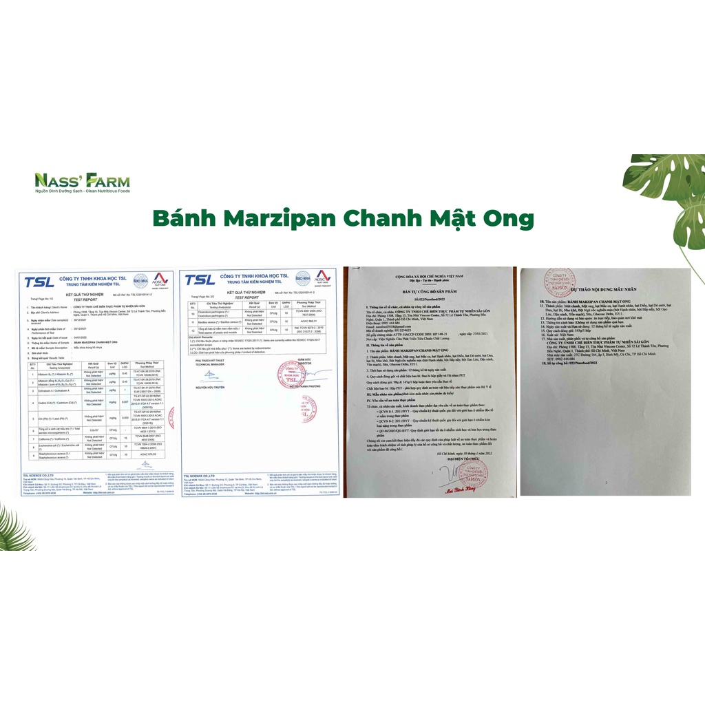 Bánh Ăn Kiêng Marzipan Chanh &amp; Mật Ong (Hũ 90g)- Thanh dinh dưỡng rau củ organic mix hạt, bánh ăn vặt healthy