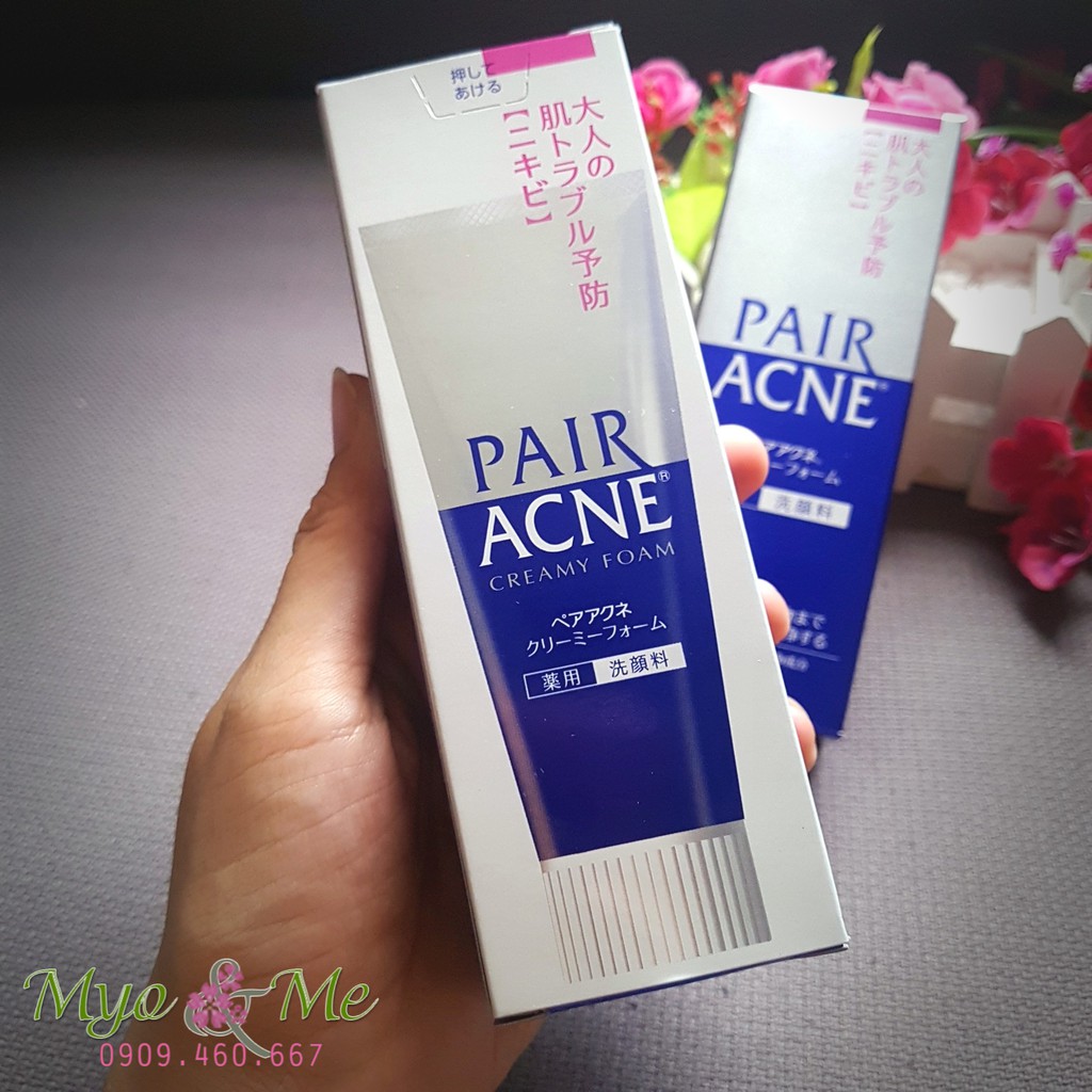 Sữa rửa mặt ngăn ngừa & sạch mụn PAIR Acne Creamy Foam Nhật Bản - 80g