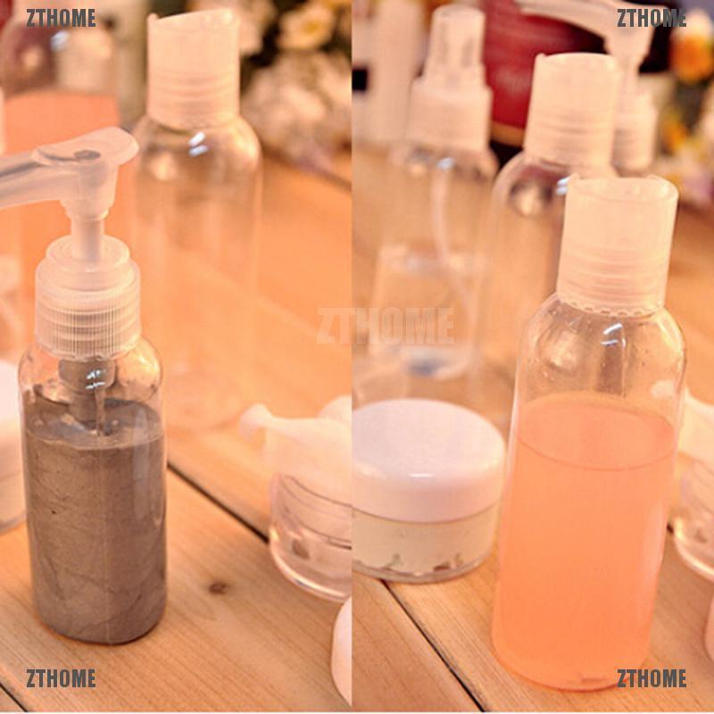 [Hàng mới về] Bộ 6 chai xịt rỗng bằng nhựa bền bỉ tiện lợi cho du lịch