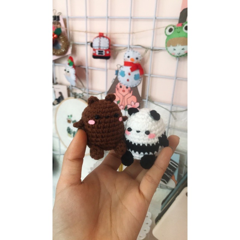 MÓC KHOÁ NHÍ BẰNG LEN