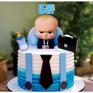 Set cắm baby boss trang trí bánh kem