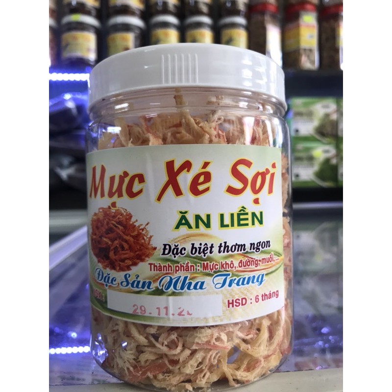 Mực xé sợi ăn liền 200g