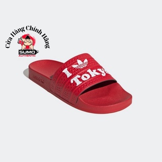 Dép adidas adilette tokyo chính hãng - adidas adilette tokyo red-h67739-sumo authentic
