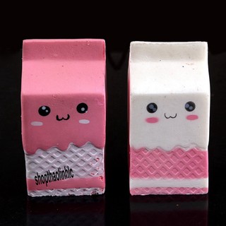 [CÓ VIDEO] SquiShy HỘP SỮA VUÔNG ( phổ thông MÀU )