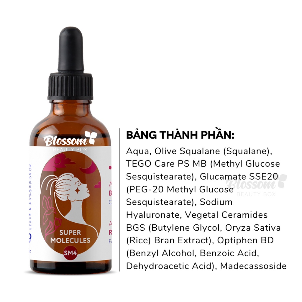 Serum phục hồi da SM4 Active Recovery SQUALANE 2%