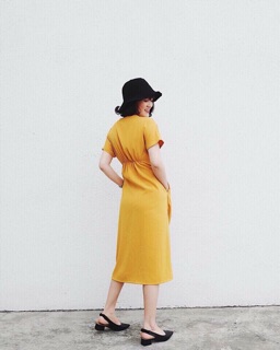 ĐẦM VÀNG XOẮN NGỰC ( kèm hình thật )