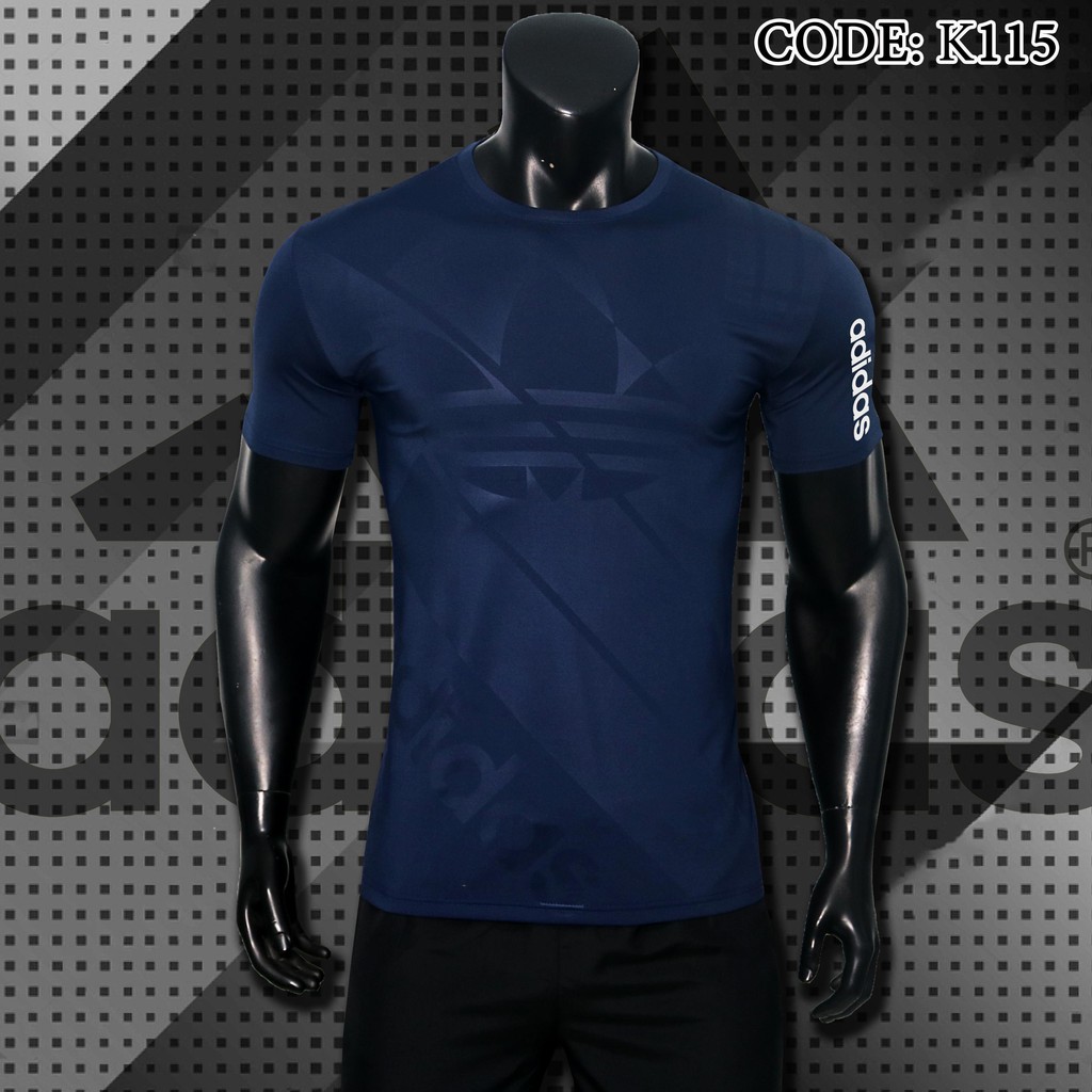 Áo thun thể thao nam dập vân, chất liệu thun lanh, size M-2xl (K115) | BigBuy360 - bigbuy360.vn