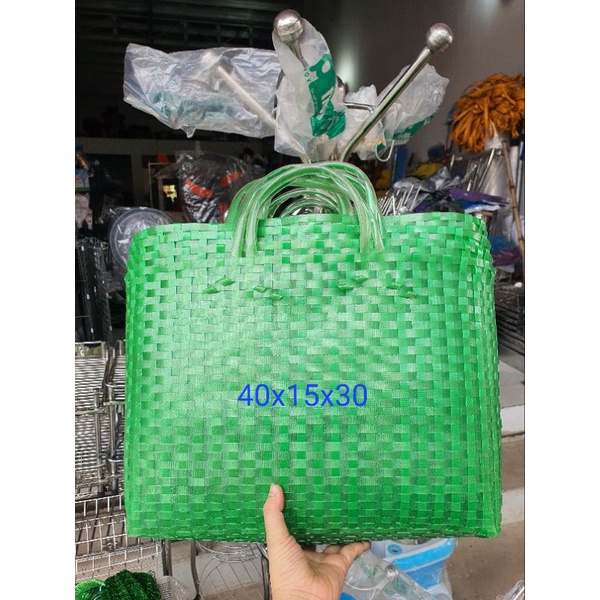 Giỏ đi chợ / Túi đi chợ / Làn đan đi chợ handmade thân thiện với môi trường