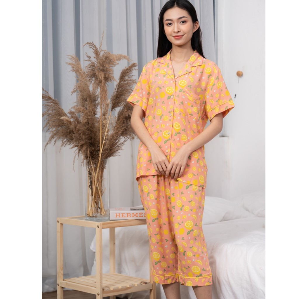 (SIZE BỘ LẺ SIZE S 40-48KG) Đồ Bộ Pijama💚FREESHIP💚Chính Hãng Lanh Việt Thắng, Ảnh Thật