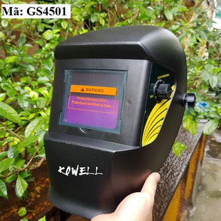 Mặt nạ hàn điện tử GS4501 dễ dàng tháo pin