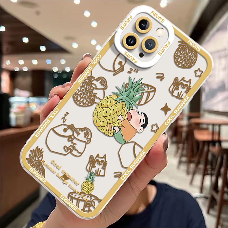 Ốp Điện Thoại Silicon TPU Mềm Trong Suốt In Họa Tiết Dễ Thương Chống Sốc Cho IPhone 14 13 12 Pro 11 8 7 6S Plus XS XR X