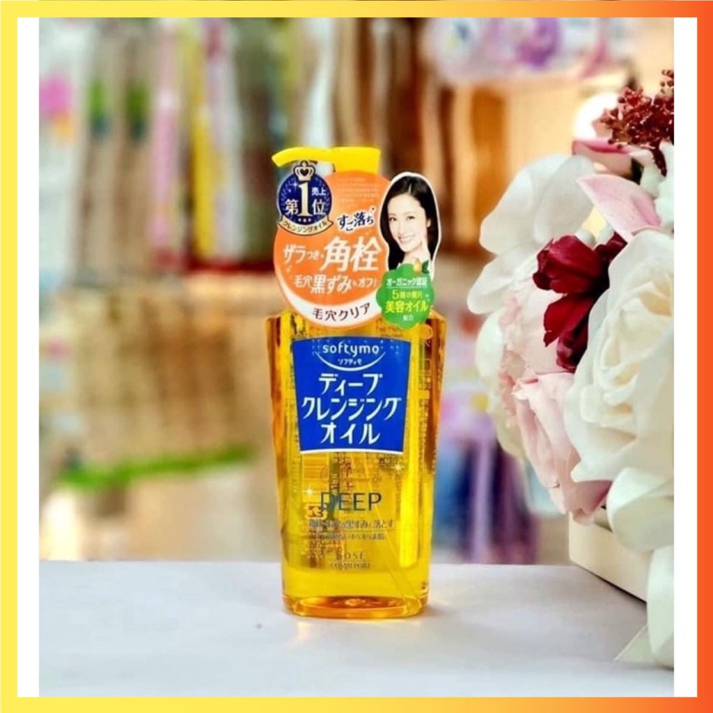 Dầu tẩy trang Kose Softymo Cleansing Nhật Bản [Hàng-Chuẩn-Auth] [Mô-Mô-Shop]