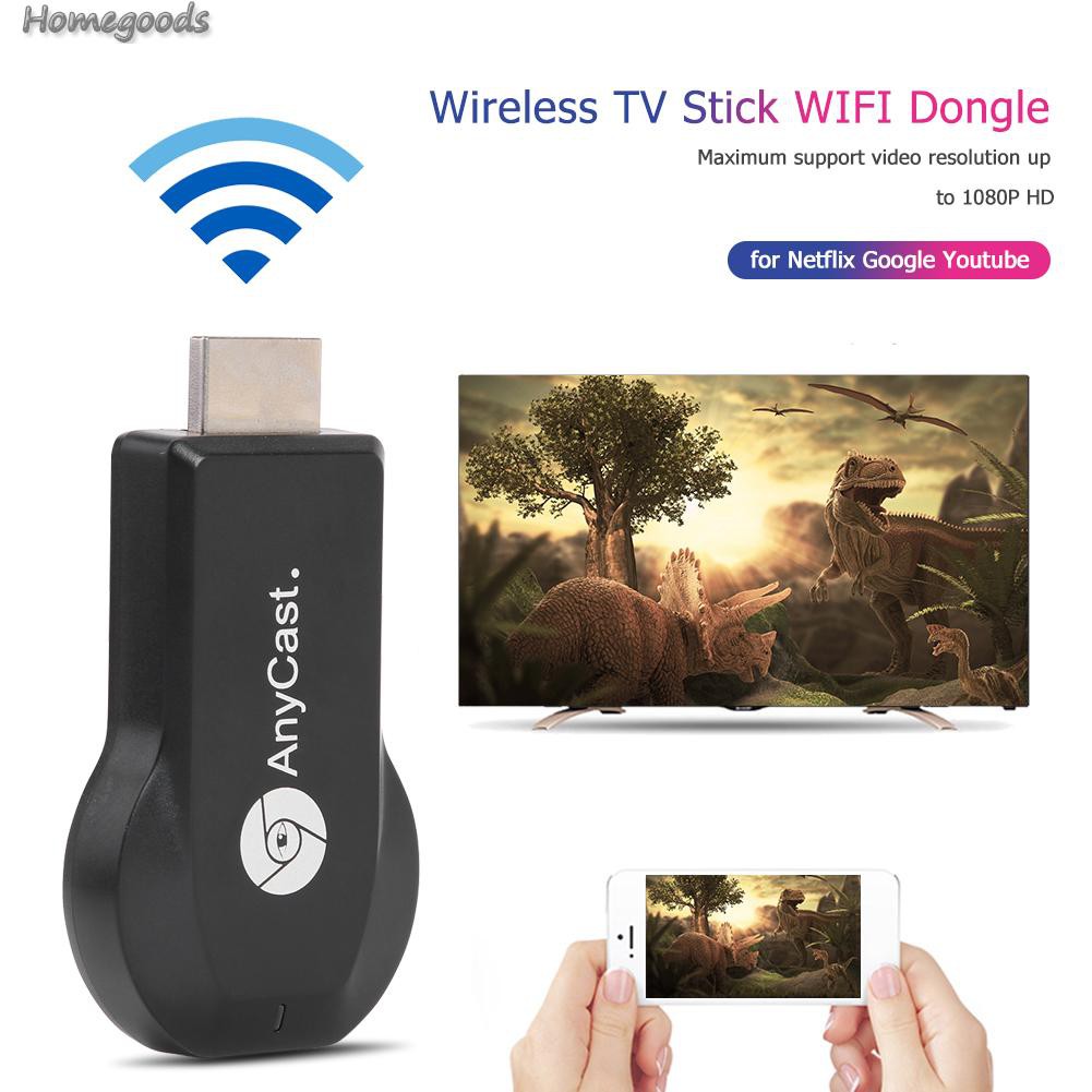 ANYCAST Thiết Bị Nhận Tín Hiệu Wifi Không Dây Hdmi Tv M9 Plus Hd 1080p