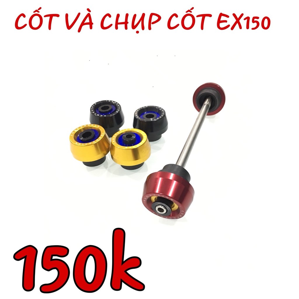 [XÃ KHO] THANH LÝ BỘ CỐT TRƯỚC EX150 + CHỤP CỐT RZM CNC