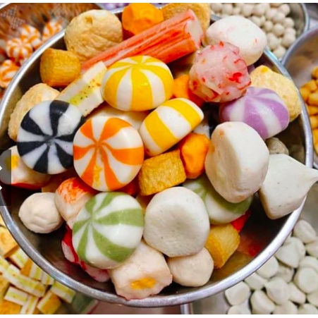 Đồ viên tổng hợp cao cấp thả lẩu nhập khẩu Malaysia nhúng lẩu 200gr - 500gr