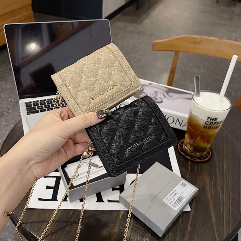 TÚI VÍ MINI CNK 2 MÀU FULL BOX