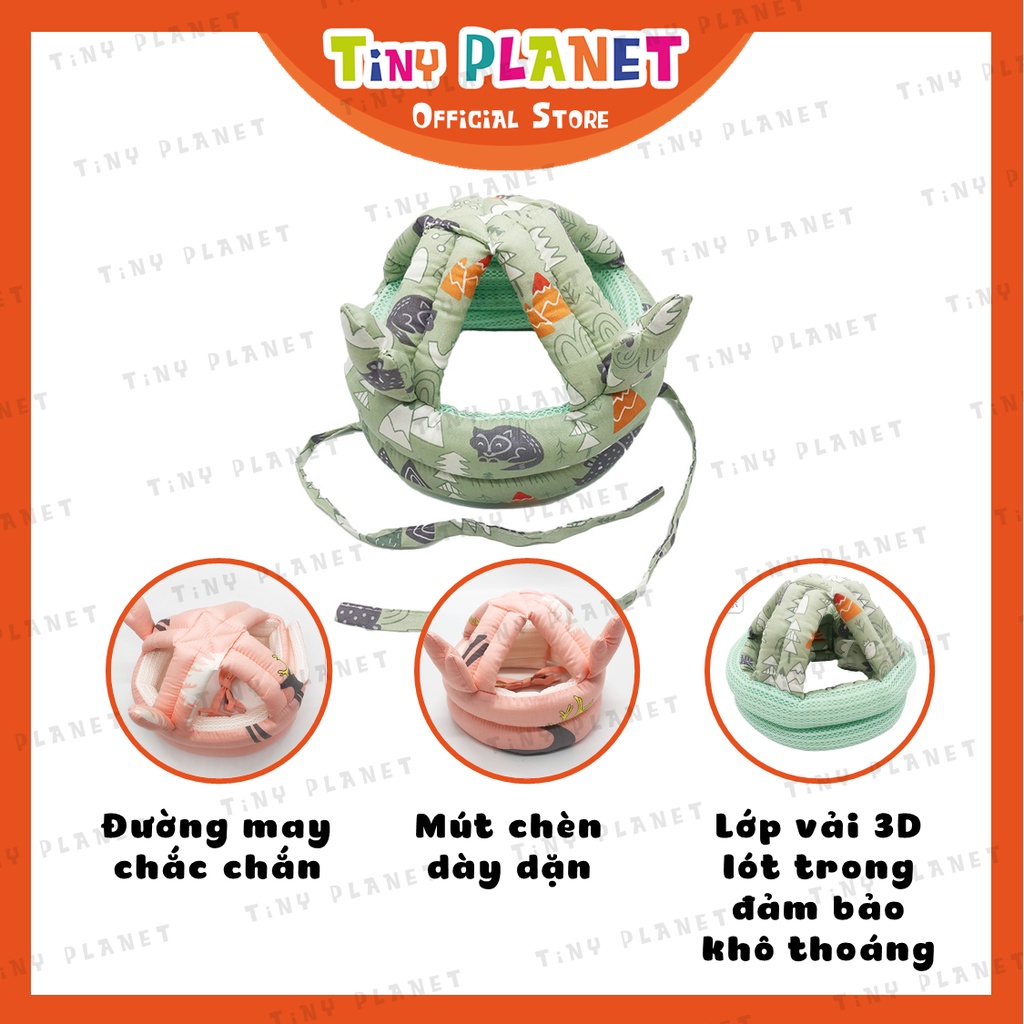 [18 MẪU] Mũ bảo hiểm đầu cho bé tập đi tập bò chống va đập