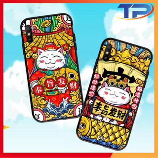 Ốp lưng Xiaomi Redmi Note 10 Pro/ 10/ 9S / 9 Pro/ 9T / 9C / 9A /9 hình Mèo Thần Tài 04