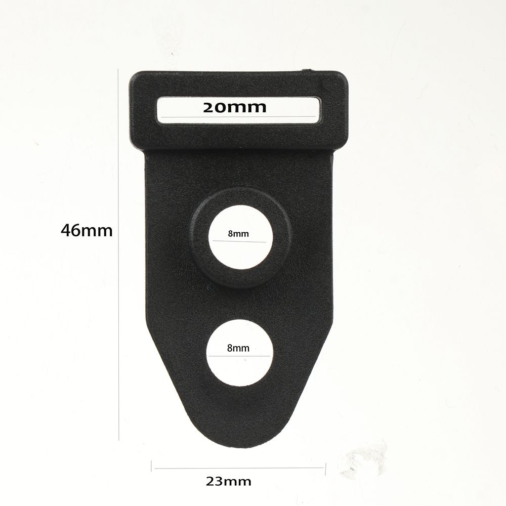 Bộ 10/20 Kẹp Cố Định Dây Lều Màu Đen Chất Lượng Cao