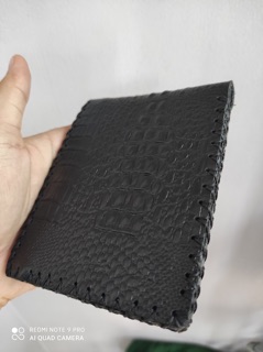 Bóp Nam ép Da Cá Sấu Nguyên Con