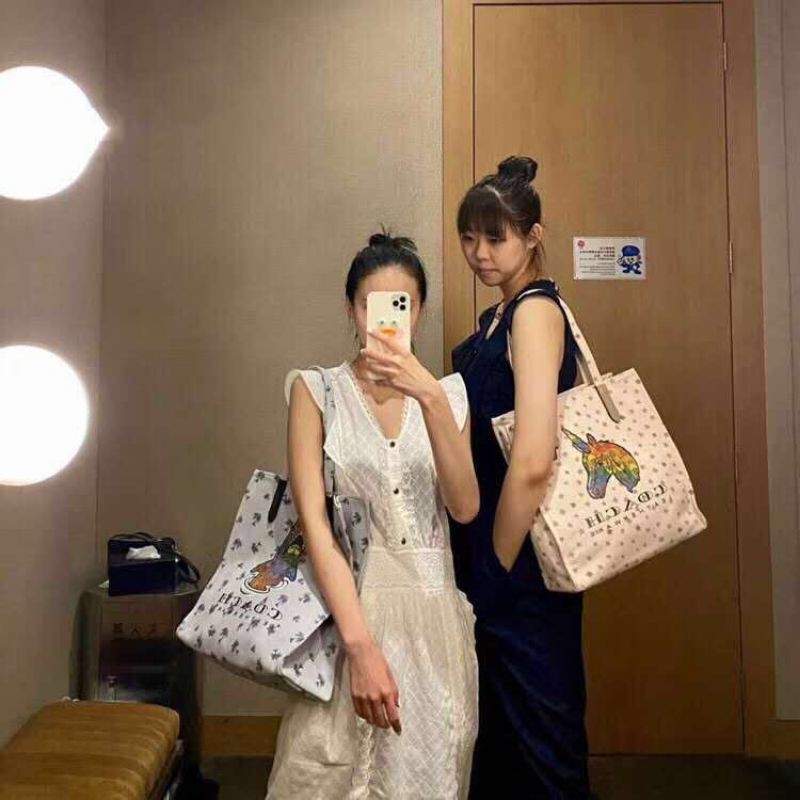 Túi Coach Canvas tote