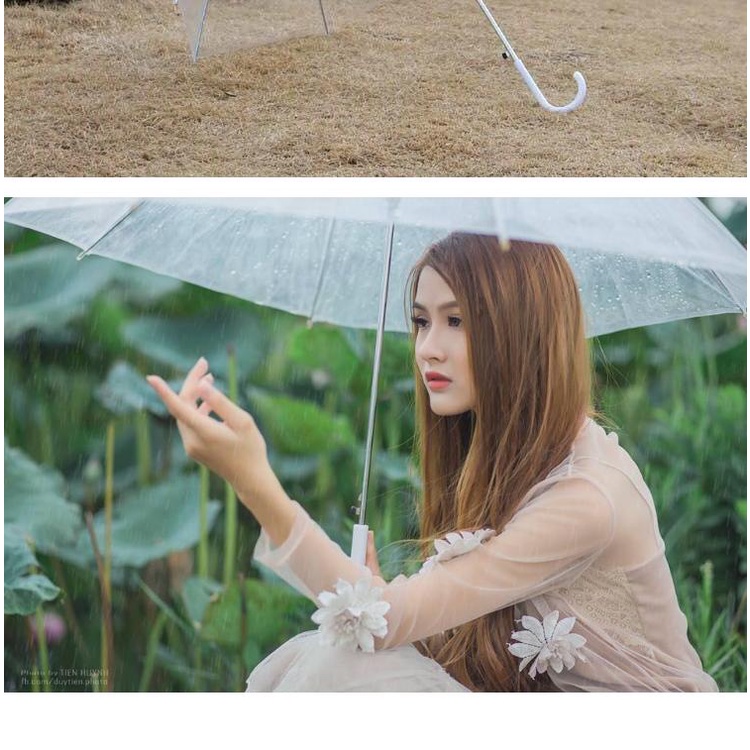 Ô dù trong suốt, Dù đi mưa cao cấp