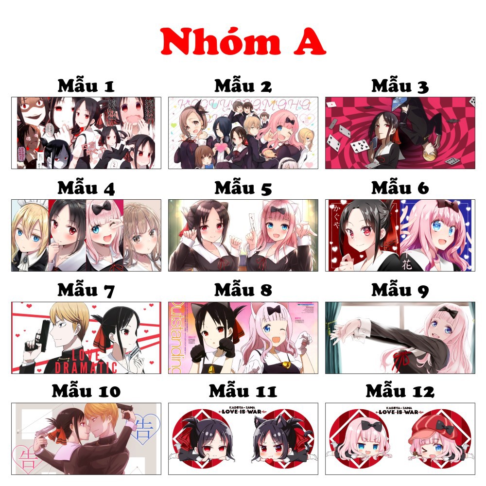 Ly sứ in hình Anime Kaguya sama : Love Is War Cốc uống nước đẹp làm quà tặng đặc biệt giá trị và ý nghĩa