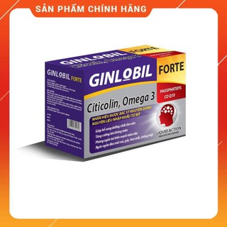 Hoạt huyết dưõng não GINLOBIL FORTE Giúp lưu thông máu và bổ sung chất cho não