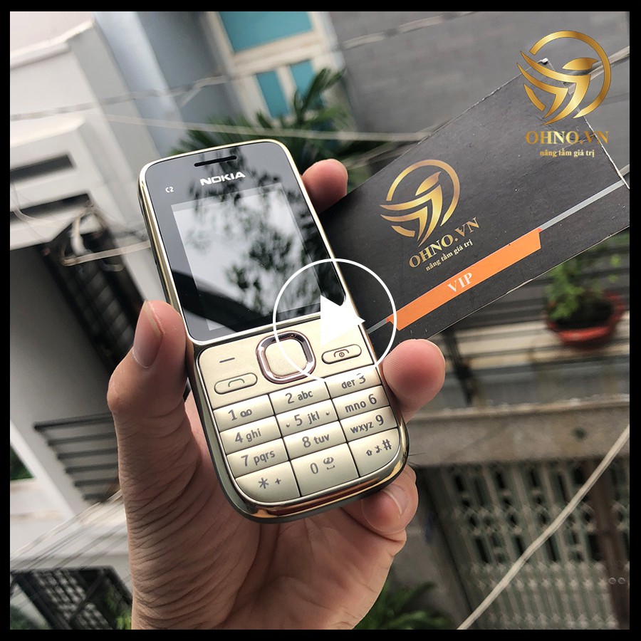 Điện Thoại Cổ NOKIA C2 C2-01 Điện Thoại Nokia Cổ C2 Zin Mới Điện Thoại C2 Nokia Chính Hãng Bảo Hành 24 Tháng - OHNO VN