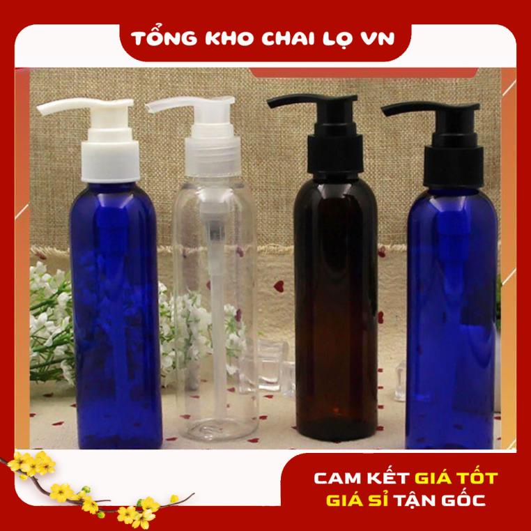 Chai Chiết Mĩ Phẩm ❤ SIÊU RẺ ❤ Chai nhựa pet vòi nhấn sữa tắm 250ml, Chai lọ chiết mỹ phẩm , phụ kiện du lịch