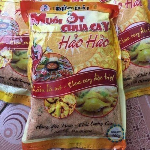 Muối Ớt Chua Cay Đức Hải Gói 500G