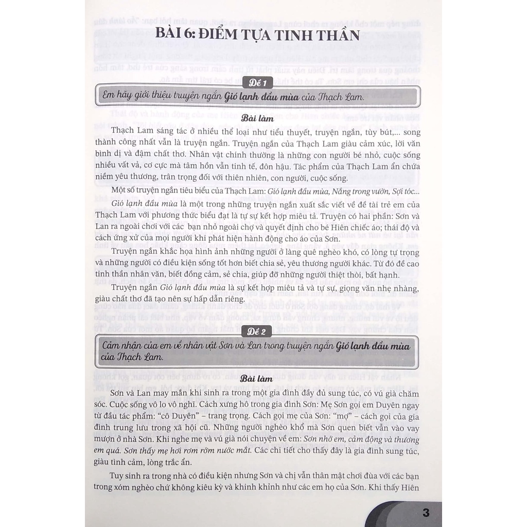 Sách Những Bài Làm Văn Mẫu Lớp 6 - Tập 2 (Chân Trời Sáng Tạo)