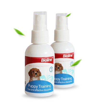 Chai xịt vệ sinh đúng chỗ cho chó - Bioline Puppy