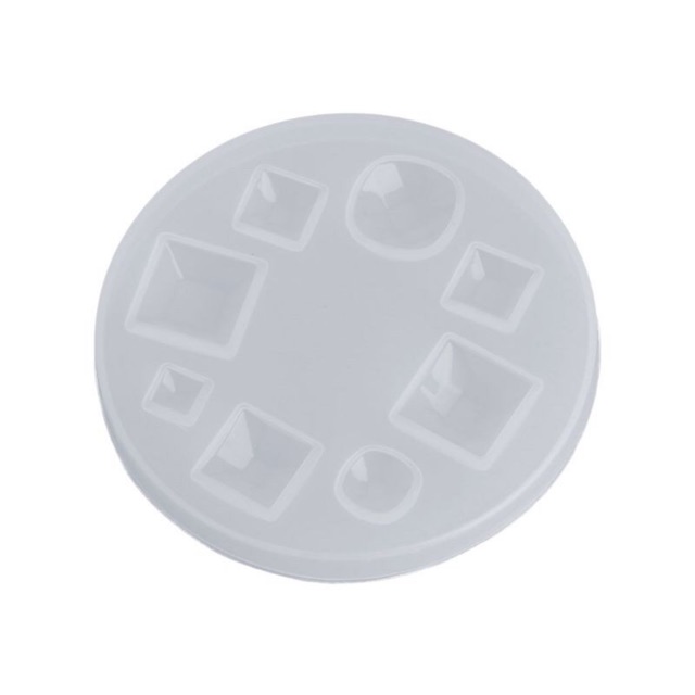Khuôn silicone đúc resin đá mini làm trang sức resin