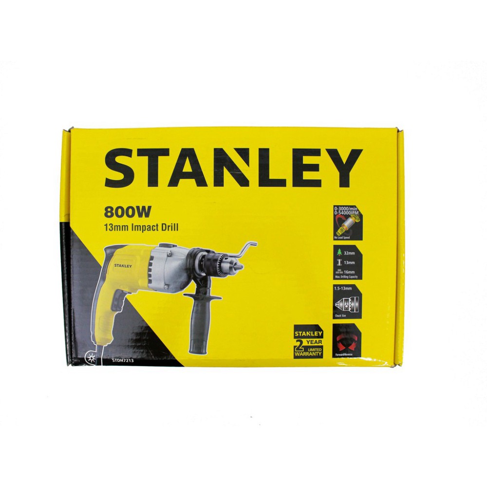 [CHÍNH HÃNG] Máy khoan cầm tay 720w 13mm Stanley STDH7213-B1