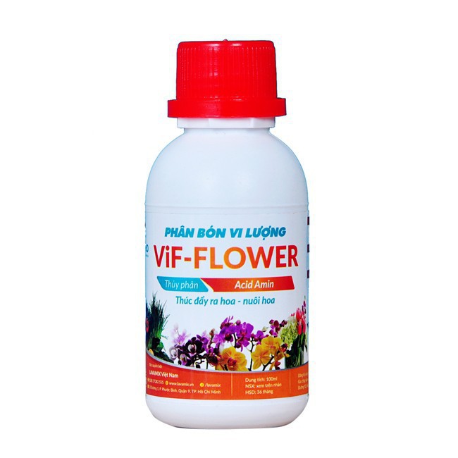 Phân Bón Ra Hoa, Đậu Trái (Phân Bón Vi Lượng VIF-FLOWER) - 100ml