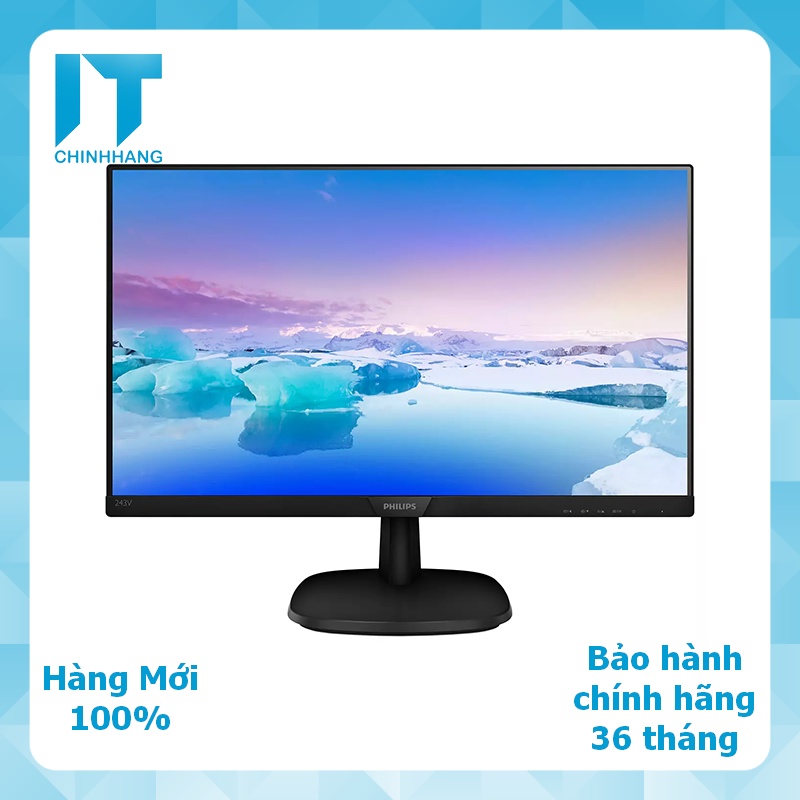 Màn Hình Philips 243V7 QDSB/74 23.8 Inch Full HD 5MS 60Hz IPS Hàng Chính Hãng