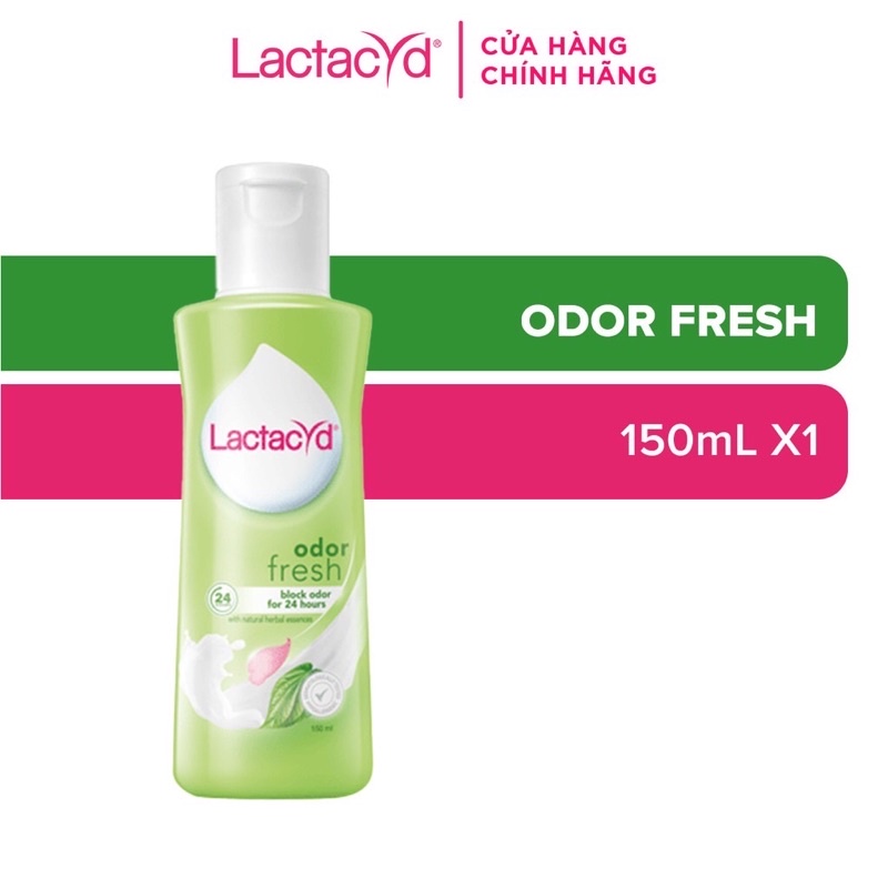 Dung Dịch Vệ Sinh Phụ Nữ Lactacyd Ngày Dài Tươi Mát Tinh Chất Lá Trầu Không 250ML