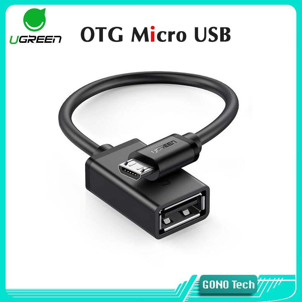 Cáp OTG chuyển Micro to USB UGREEN 10396 10822