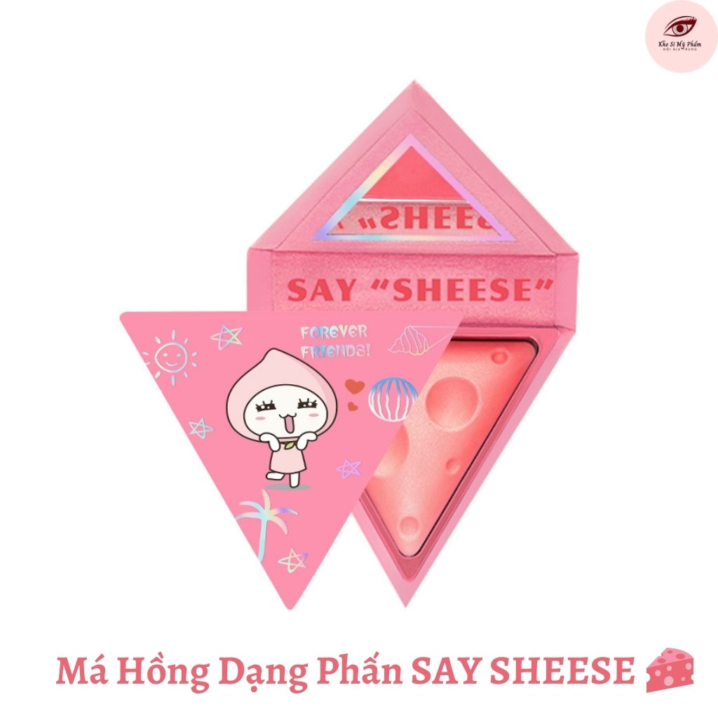 Phấn Má Hồng Ánh Nhũ Phô Mai Say " Sheese "